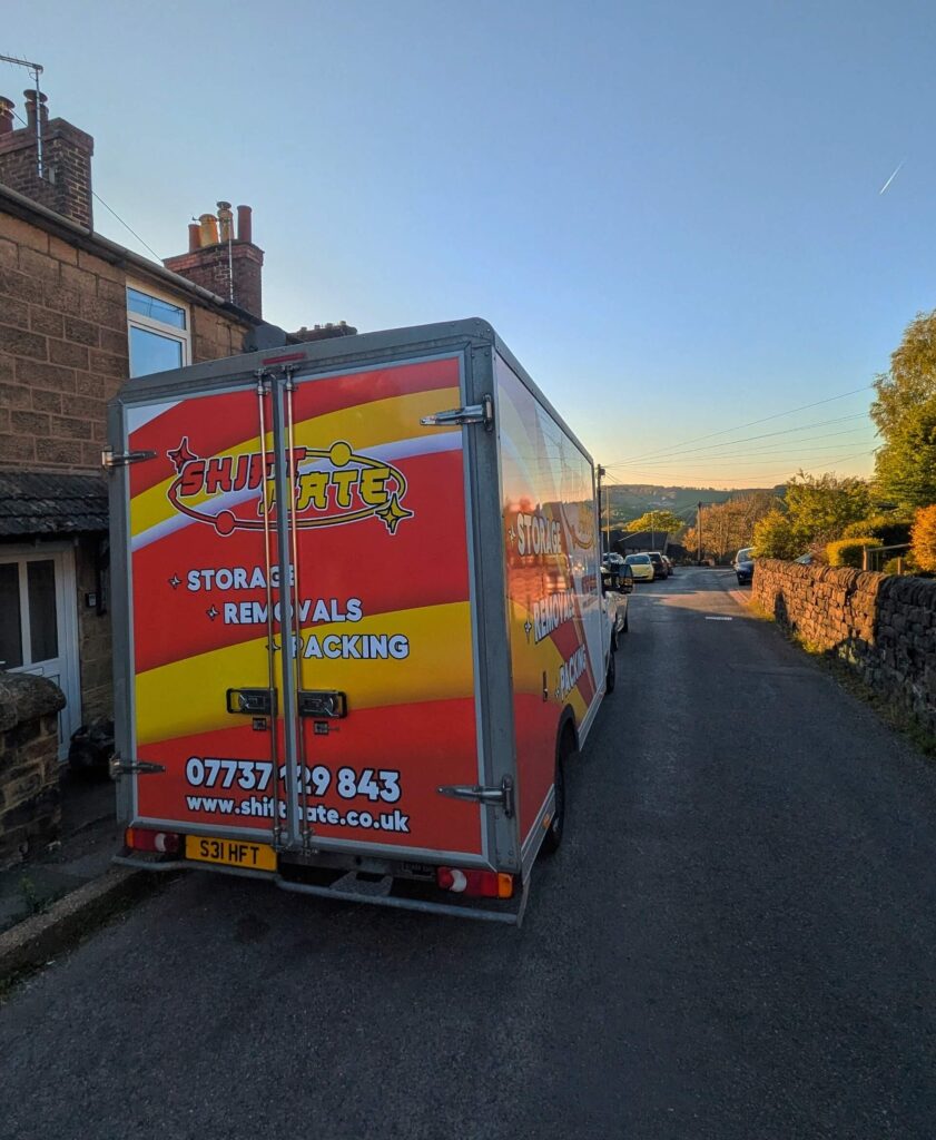 House removals Solihull – ShiftMate Removals van completing a local move