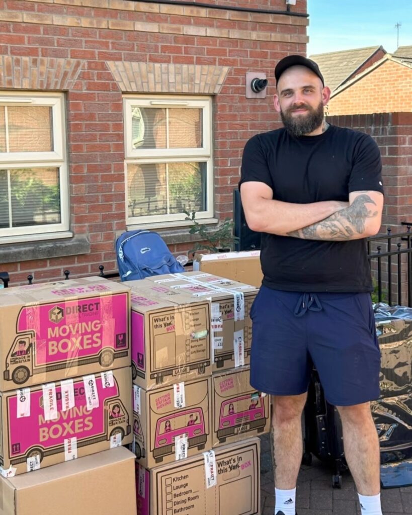 professional house removals UK team