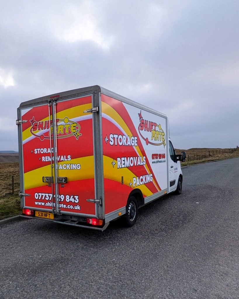 ShiftMate Removals van providing long distance removals from Solihull across the UK